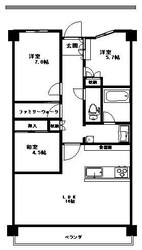 ステーションテラス若葉の物件間取画像